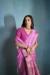 Picture of Fine Silk Pale Violet Red Saree