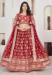 Picture of Fascinating Silk Fire Brick Lehenga Choli