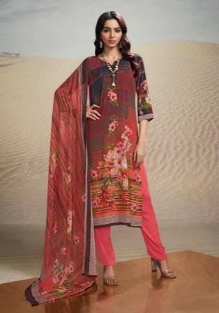 Picture of Grand Crepe Sienna Straight Cut Salwar Kameez