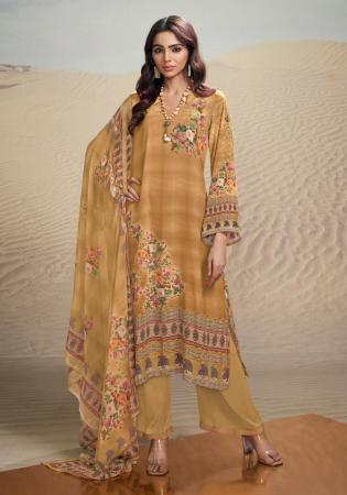 Picture of Pleasing Crepe Peru Straight Cut Salwar Kameez