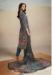 Picture of Taking Crepe Slate Grey Straight Cut Salwar Kameez