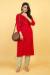 Picture of Sublime Rayon Crimson Kurtis & Tunic