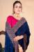 Picture of Beauteous Georgette Midnight Blue Saree