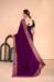 Picture of Beauteous Georgette Purple Saree