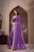 Picture of Enticing Georgette Violet Saree