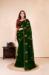 Picture of Taking Georgette Dark Olive Green Saree