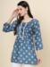 Picture of Stunning Cotton Dark Slate Blue Kurtis & Tunic