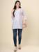 Picture of Shapely Cotton Light Steel Blue Kurtis & Tunic