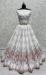 Picture of Stunning Silk White Lehenga Choli