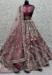 Picture of Radiant Chiffon Dim Gray Lehenga Choli