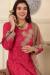 Picture of Georgette Fire Brick Straight Cut Salwar Kameez