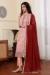 Picture of Admirable Georgette Pink Straight Cut Salwar Kameez