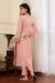 Picture of Admirable Georgette Pink Straight Cut Salwar Kameez