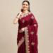 Picture of Superb Silk Plum Saree