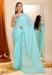 Picture of Magnificent Georgette Light Steel Blue Saree