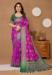 Picture of Elegant Silk Fuchsia Saree