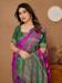 Picture of Elegant Silk Fuchsia Saree