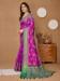 Picture of Elegant Silk Fuchsia Saree