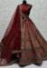 Picture of Amazing Chiffon Maroon Lehenga Choli