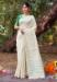 Picture of Enticing Cotton White Saree