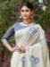 Picture of Amazing Cotton Off White Saree