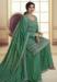 Picture of Chiffon Cadet Blue Straight Cut Salwar Kameez