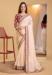 Picture of Exquisite Organza Beige Saree