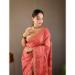 Picture of Wonderful Silk Fire Brick Saree