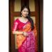 Picture of Good Looking Silk Tomato Saree