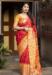 Picture of Nice Silk Tomato Saree