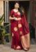 Picture of Bewitching Silk Dark Red Saree