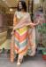 Picture of Enticing Rayon & Silk Linen Readymade Salwar Kameez