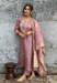 Picture of Rayon & Silk Rosy Brown Readymade Salwar Kameez