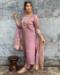 Picture of Rayon & Silk Rosy Brown Readymade Salwar Kameez