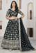 Picture of Stunning Georgette Black Lehenga Choli