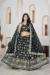 Picture of Stunning Georgette Black Lehenga Choli