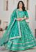 Picture of Alluring Georgette Dark Cyan & Lehenga Choli