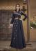 Picture of Sublime Georgette Dark Slate Grey Readymade Gown