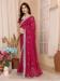 Picture of Amazing Silk Fire Brick Saree