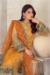 Picture of Organza Golden Rod Straight Cut Salwar Kameez