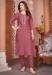 Picture of Ideal Rayon & Silk Rosy Brown Kurtis And Tunic