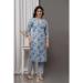 Picture of Good Looking Light Steel Blue Readymade Salwar Kameez