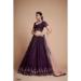 Picture of Statuesque Georgette Dark Slate Grey Lehenga Choli