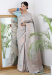 Picture of Pleasing Silk Light Steel Blue Saree