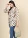 Picture of Fine Cotton Off White Kurtis & Tunic