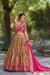 Picture of Fine Silk Medium Violet Red Lehenga Choli