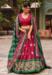 Picture of Sublime Silk Dark Red Lehenga Choli