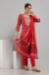 Picture of Rayon & Cotton Dark Red Readymade Salwar Kameez