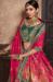 Picture of Grand Silk Dark Green Lehenga Choli