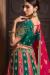 Picture of Grand Silk Dark Green Lehenga Choli